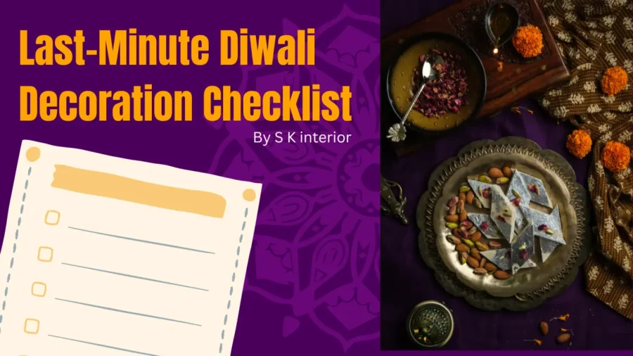 Last minute Diwali checklist